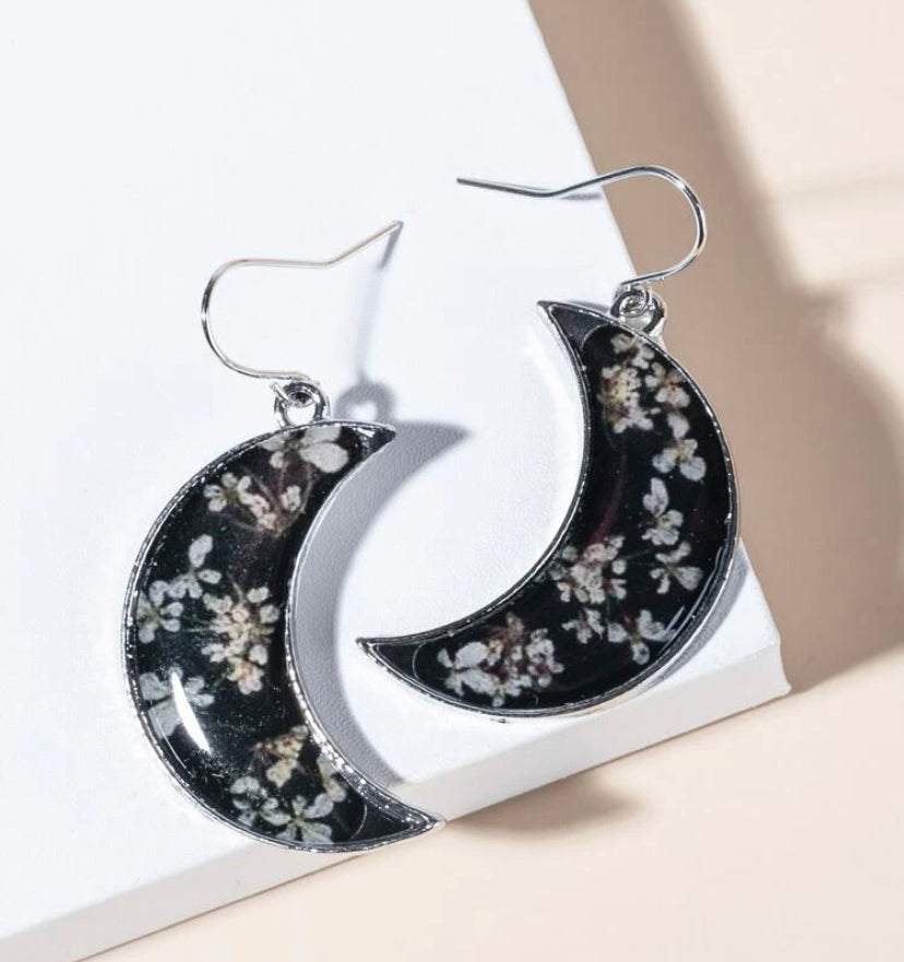 Moon earrings