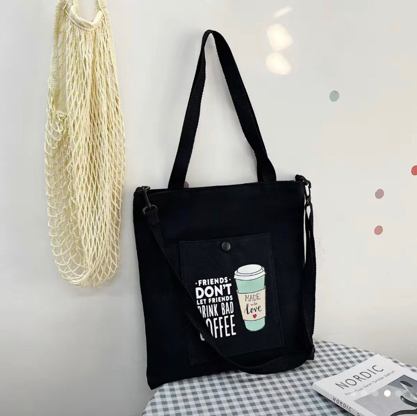 Coffee Tote Canvas Bag