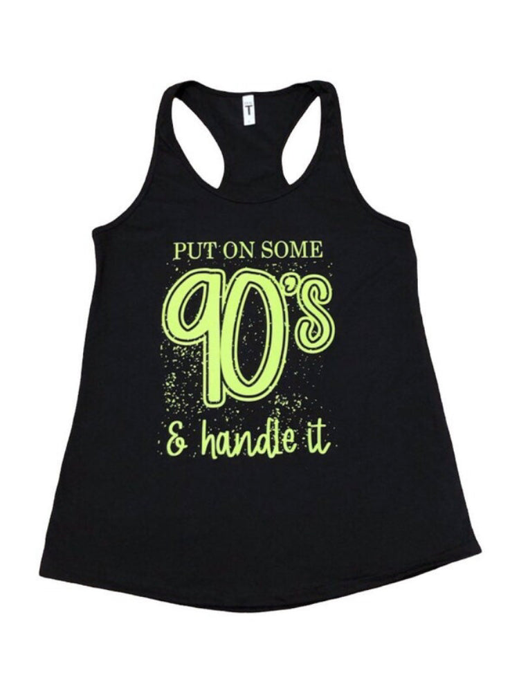 Put on some 90s tank