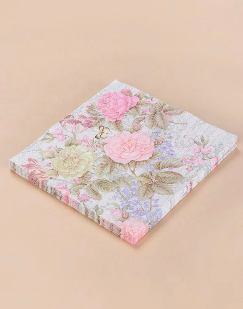 Floral Napkins