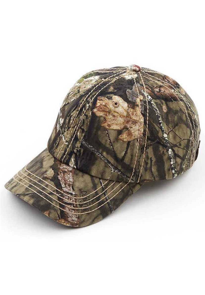 CC Mossy oak Camo hat