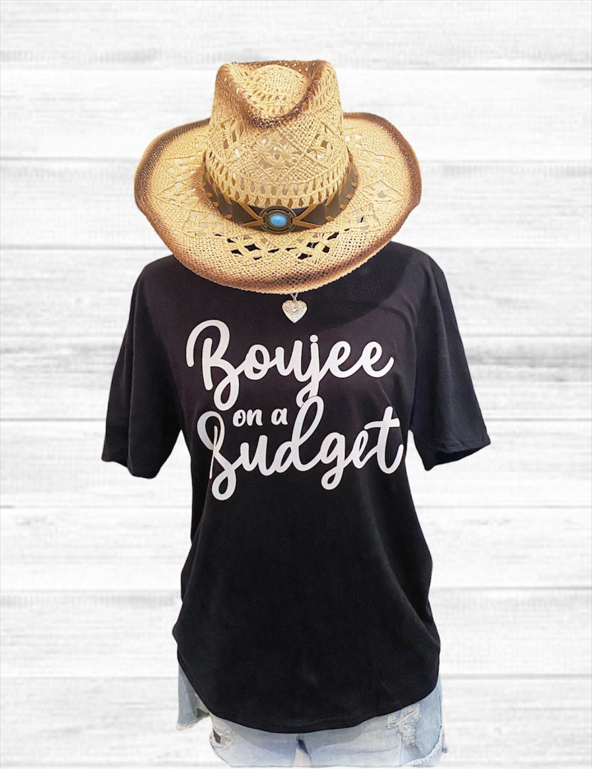 Boujee on a budget tshirt
