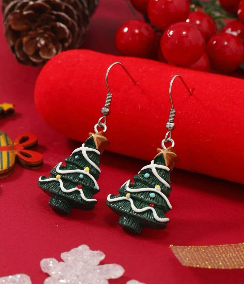 Christmas Tree earrings