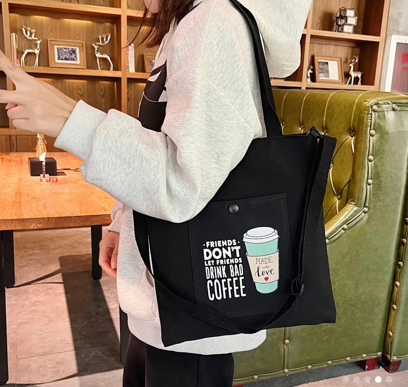Coffee Tote Canvas Bag