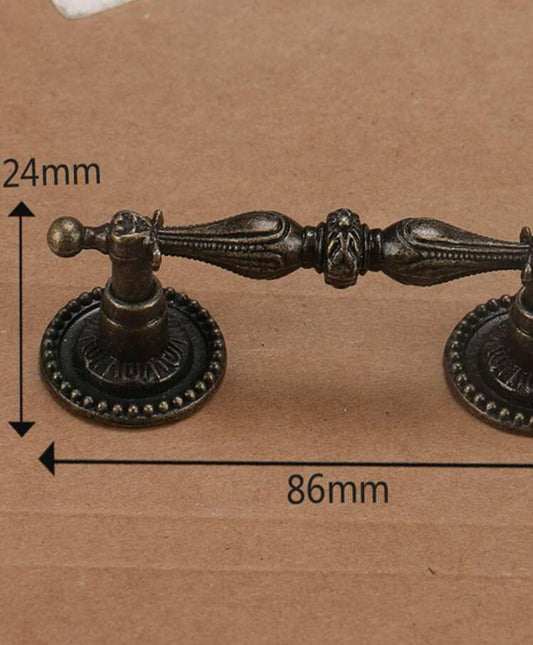 Victorian drawer pulls set of 6