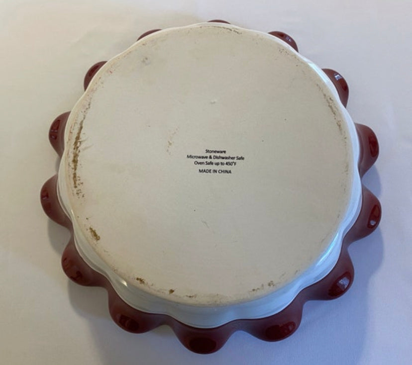 Stoneware Pie Plate