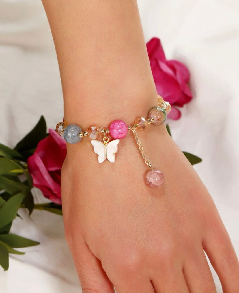 Butterfly Charm Bracelet