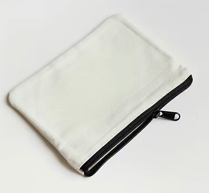 Stay Golden makeup bag/ coin purse-gray