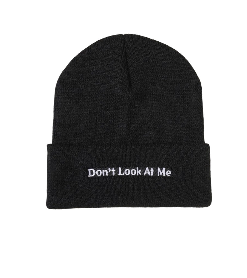 Don’t Look at me beanie