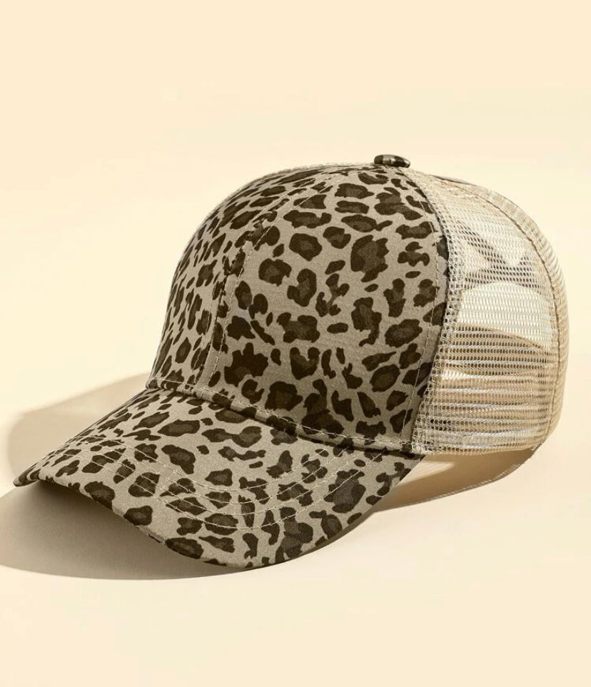 Leopard hat