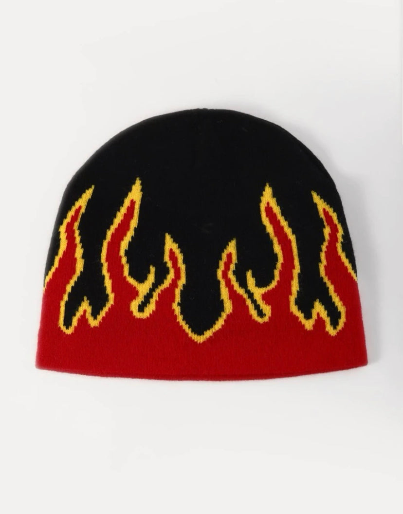 Flame beanie