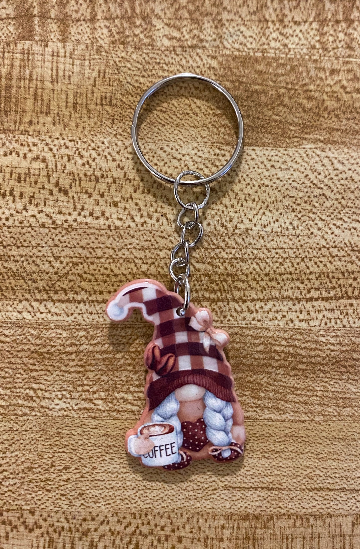 Coffee Gnome keychain