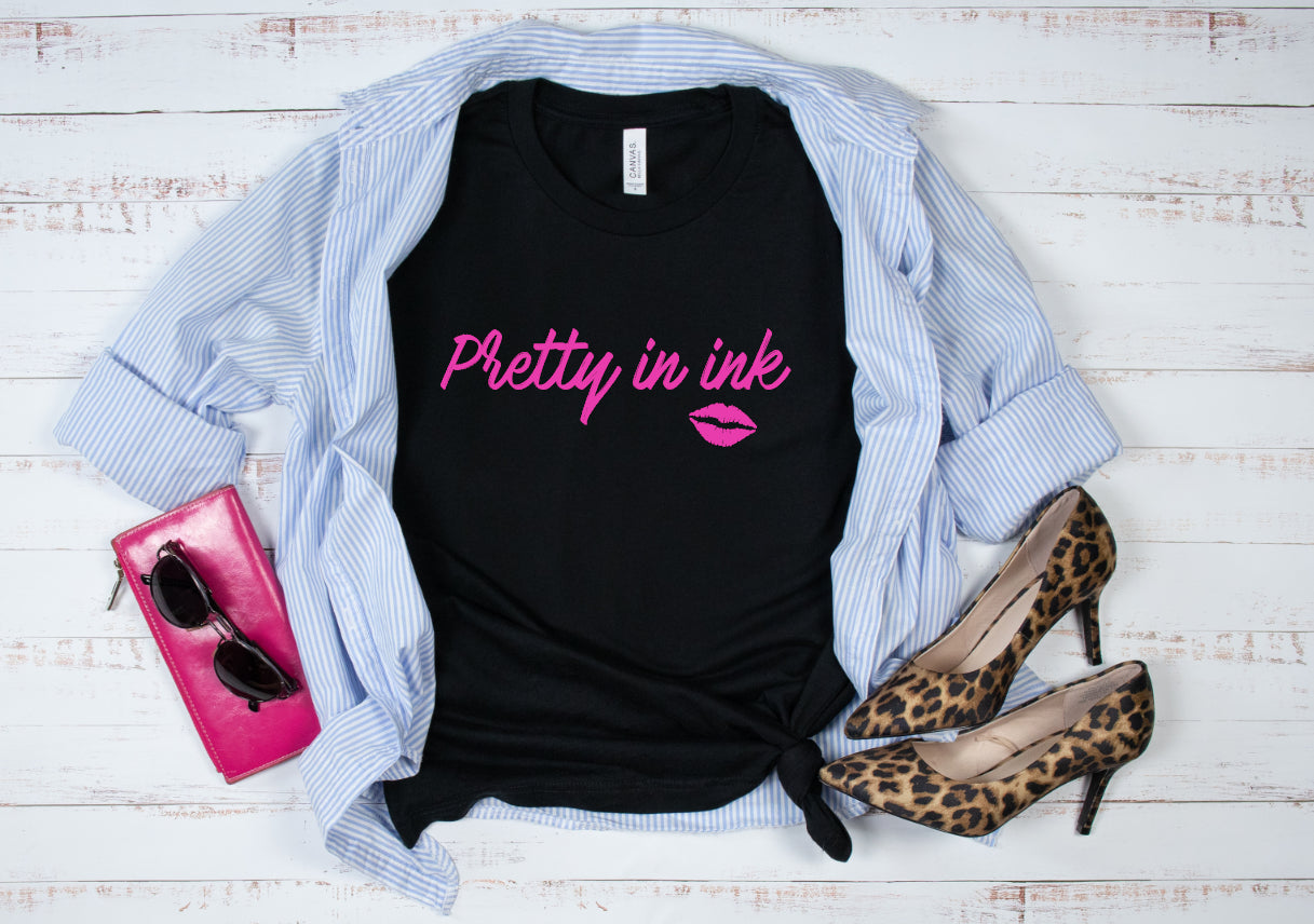 Pretty in ink tshirt