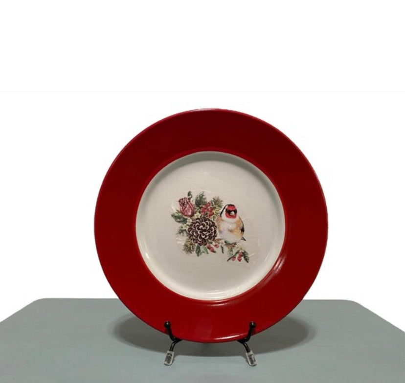 Bird Plate/ handmade