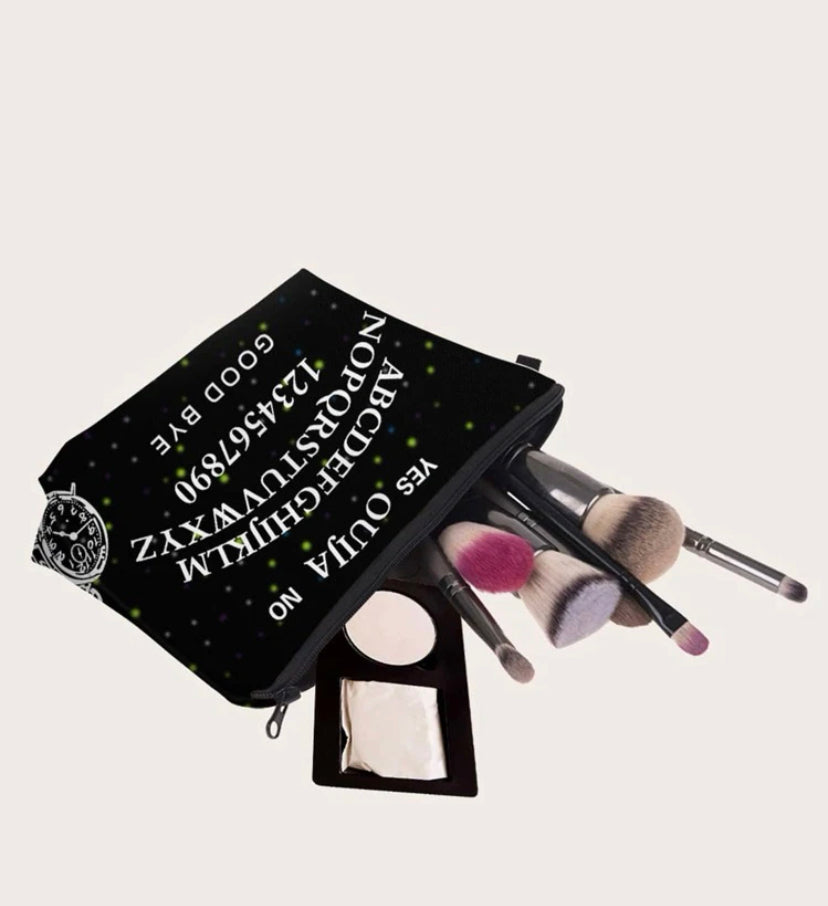 Ouija makeup bag