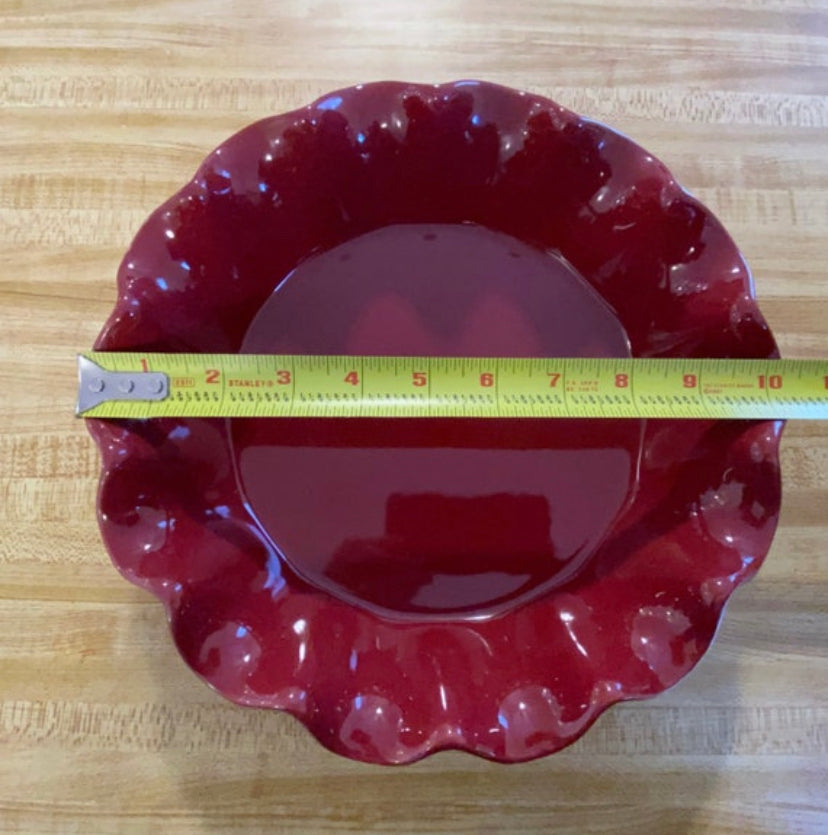 Stoneware Pie Plate