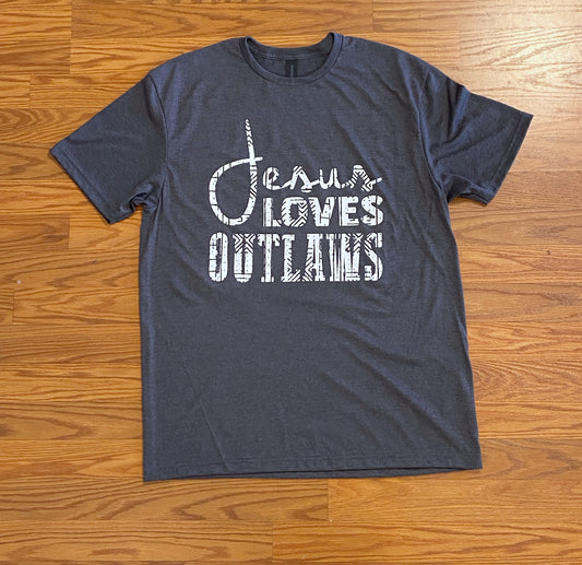Jesus Loves Outlaws tshirt