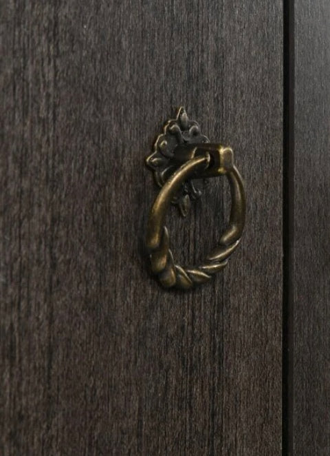 Round drawer pull