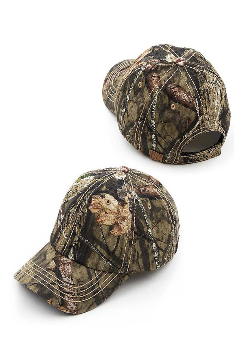 CC Mossy oak Camo hat