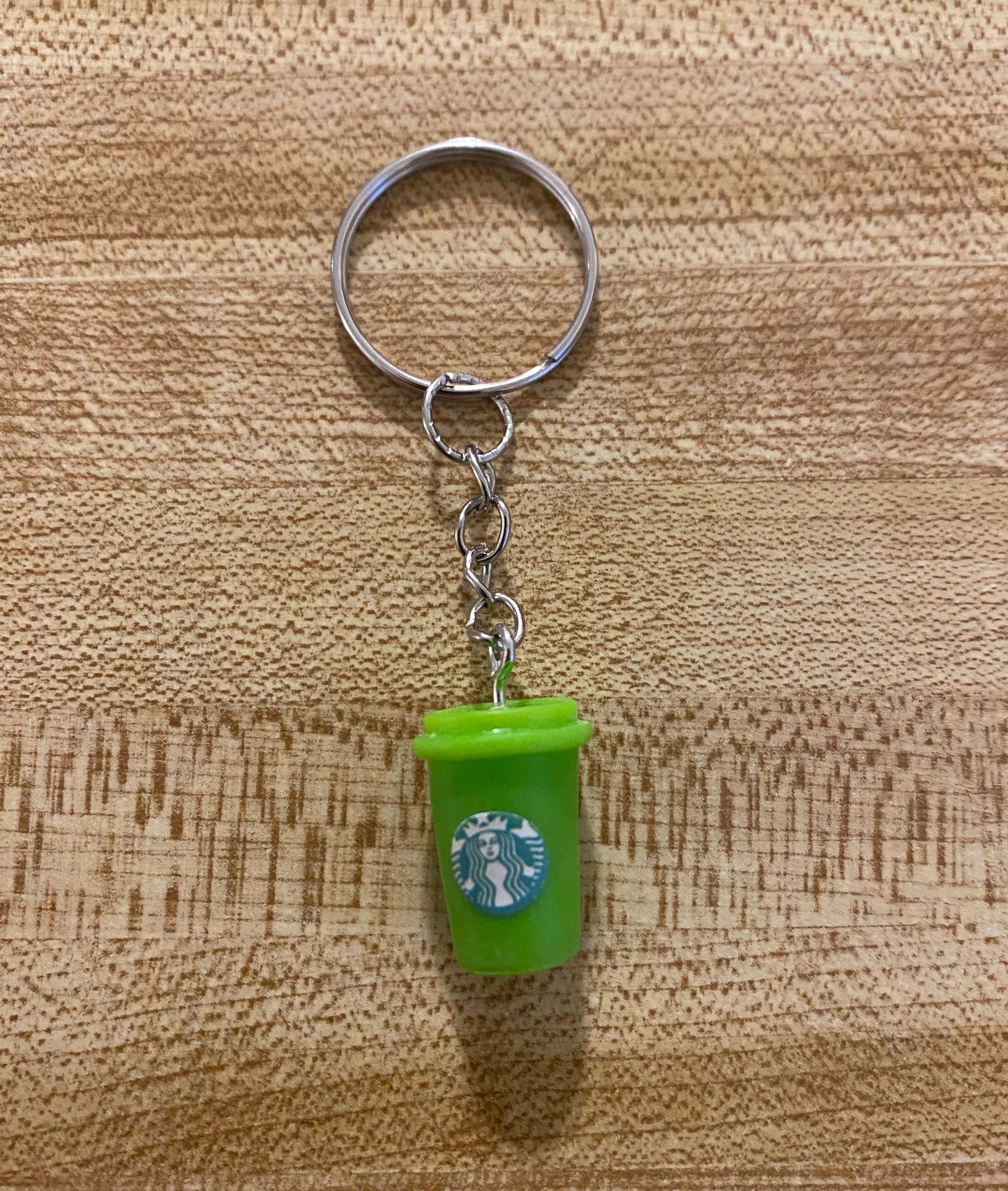 Starbucks Cup keychain: green