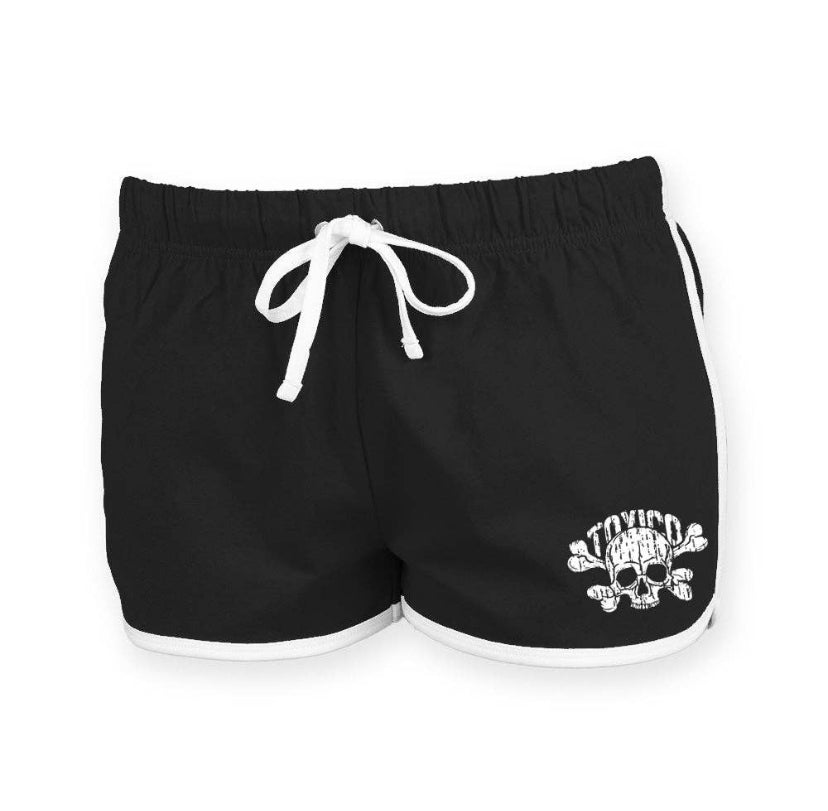 Toxico Skull & bones shorts