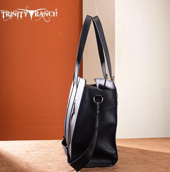 Montana West Trinity Ranch Cowhide Large Tote