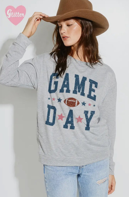 Game Day Long Sleeve: Gray