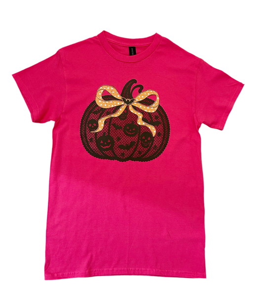 Lace Pumpkin Graphic Tee