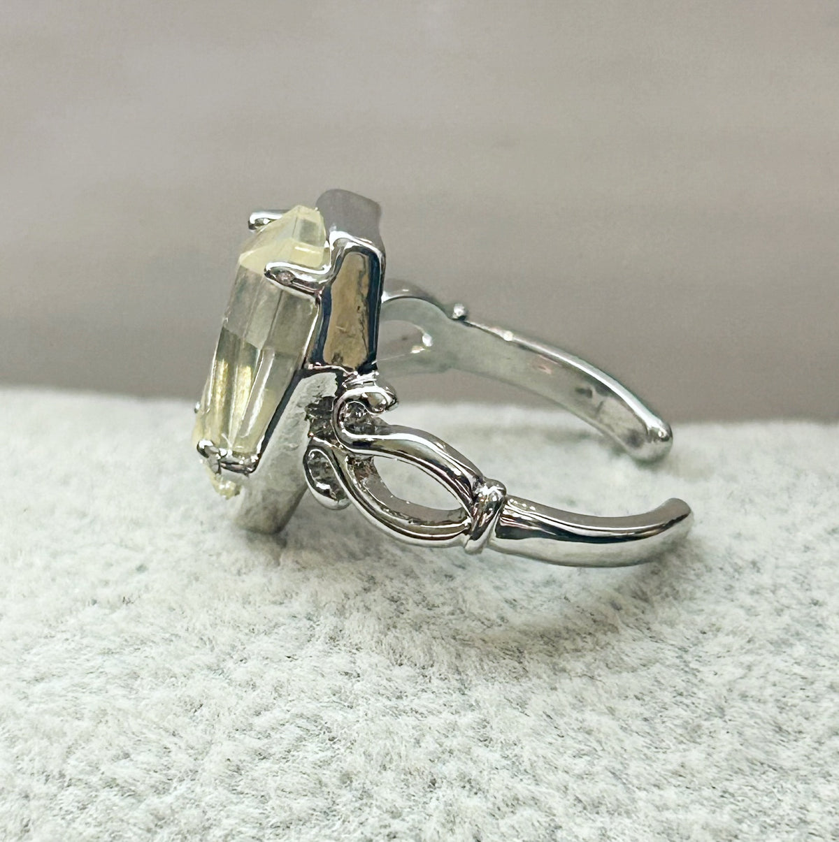 Coffin Ring- Silver