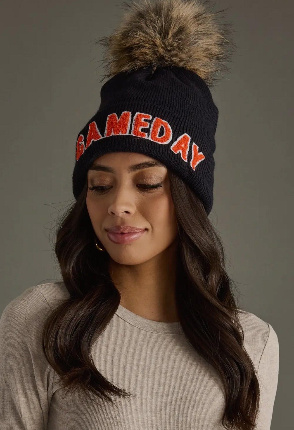 Game Day Pom Beanie