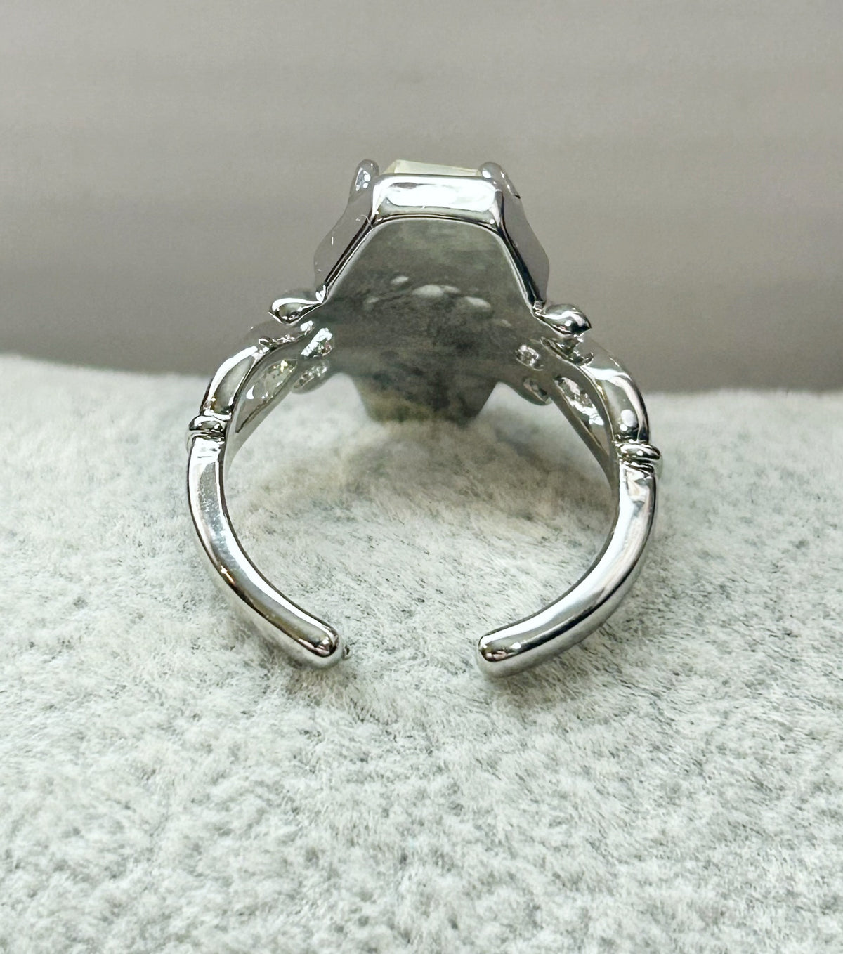 Coffin Ring- Silver