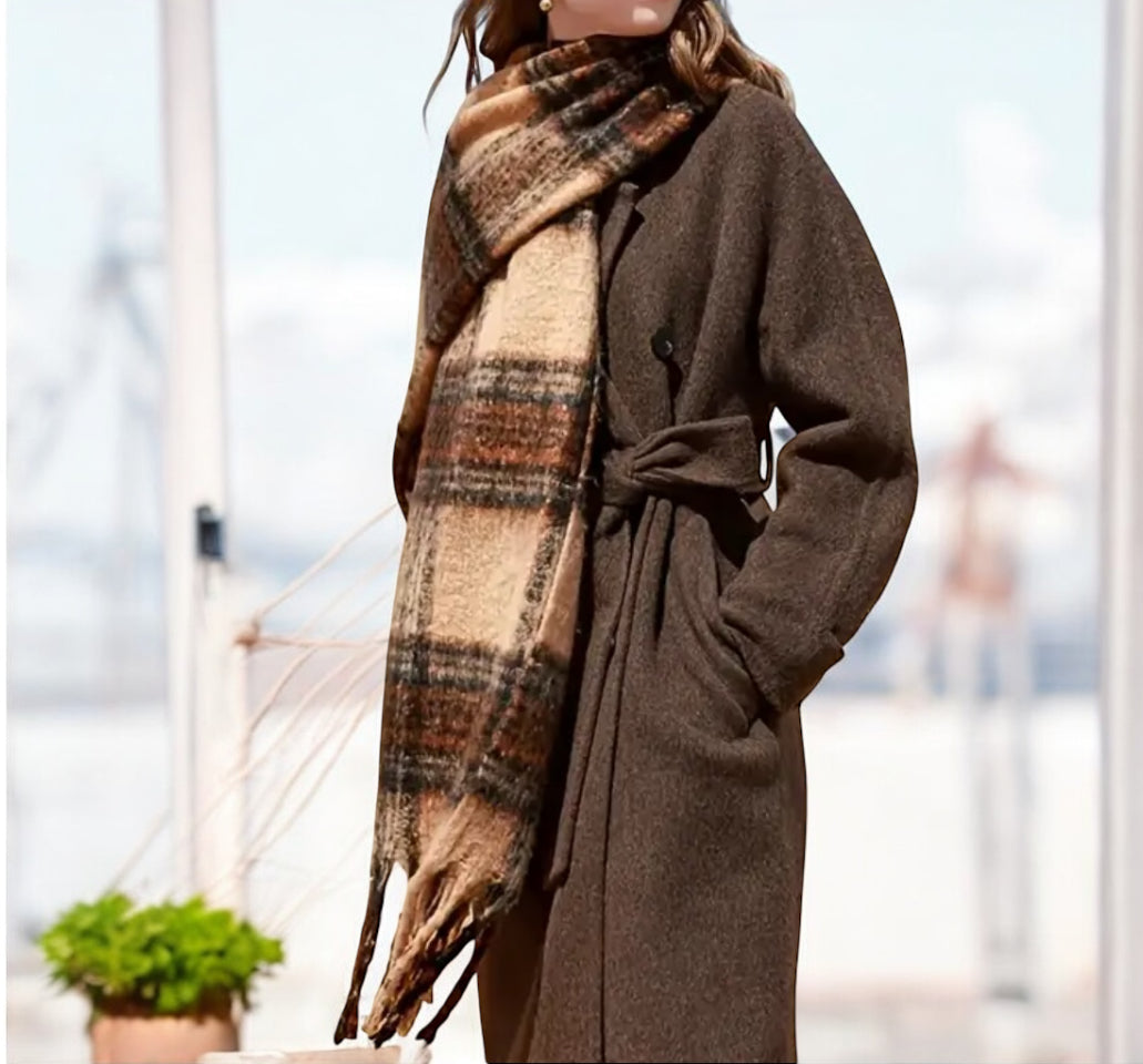 Brown Cozy Scarf