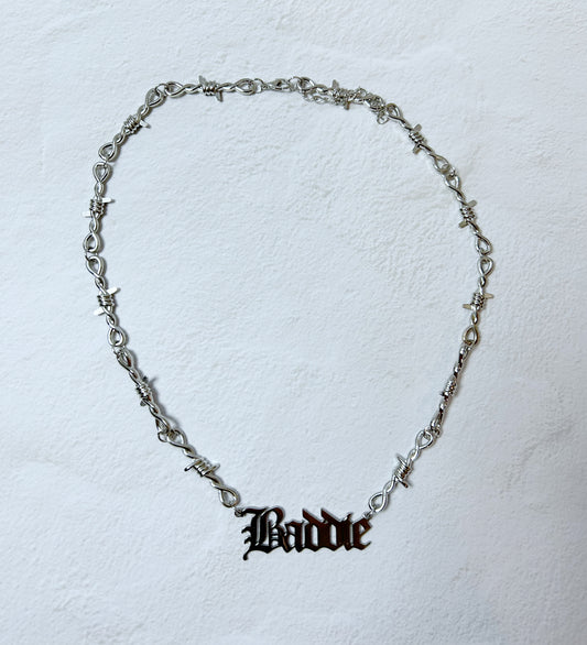 Baddie Barb Wire  Necklace