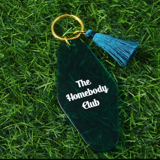 The Homebody Club Keychain