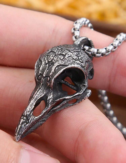 Bird Skull Necklace