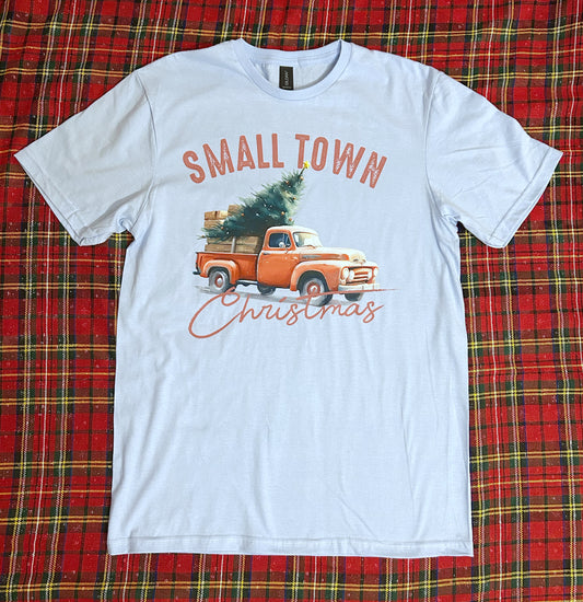 Small Town Christmas Graphic Tee