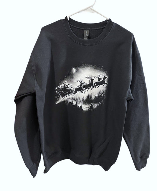 Santa's Sleigh Sweatshirt