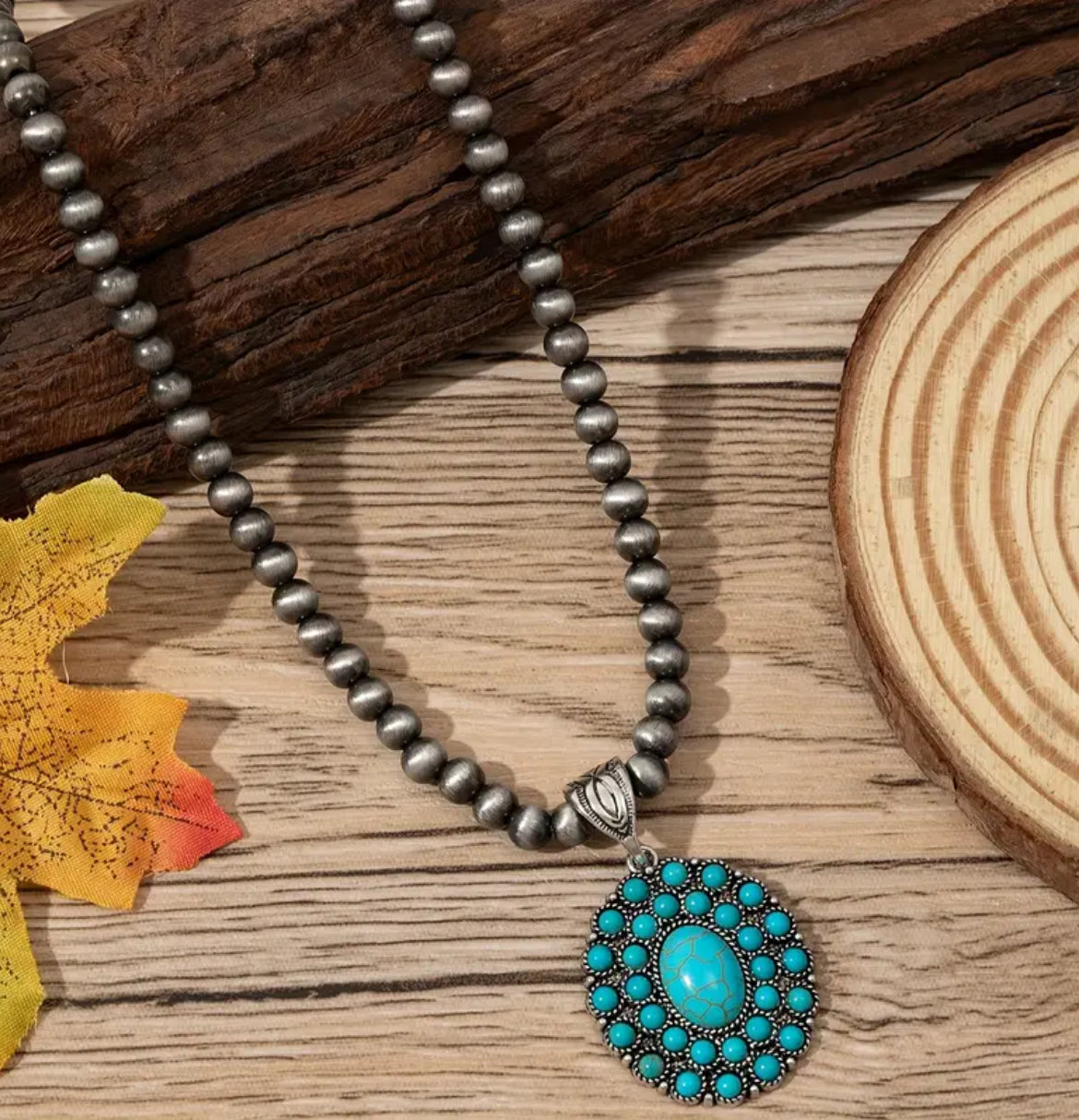 Western Turquoise Necklace