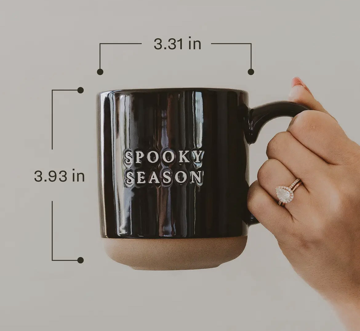 Fall Leaves Stoneware Mug