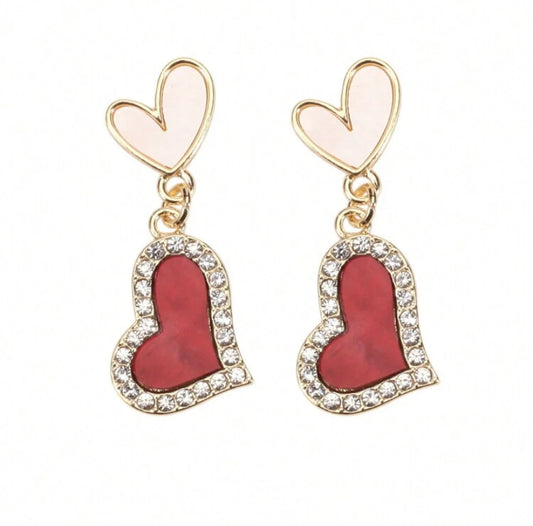 You have my heart earrings
