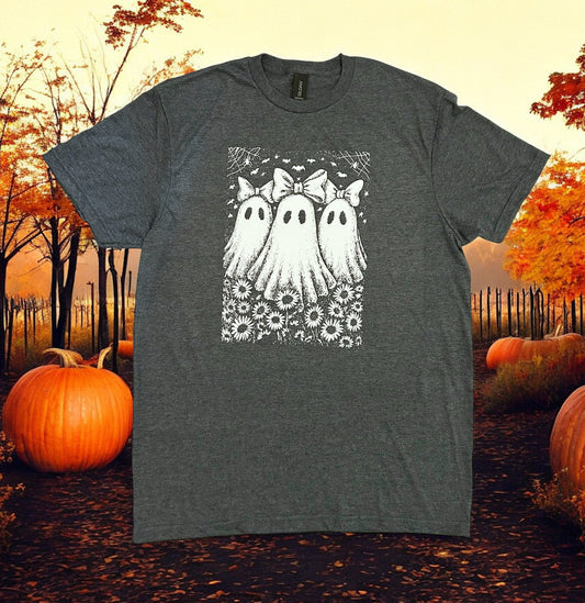 Spooky Ghosts Graphic Tee