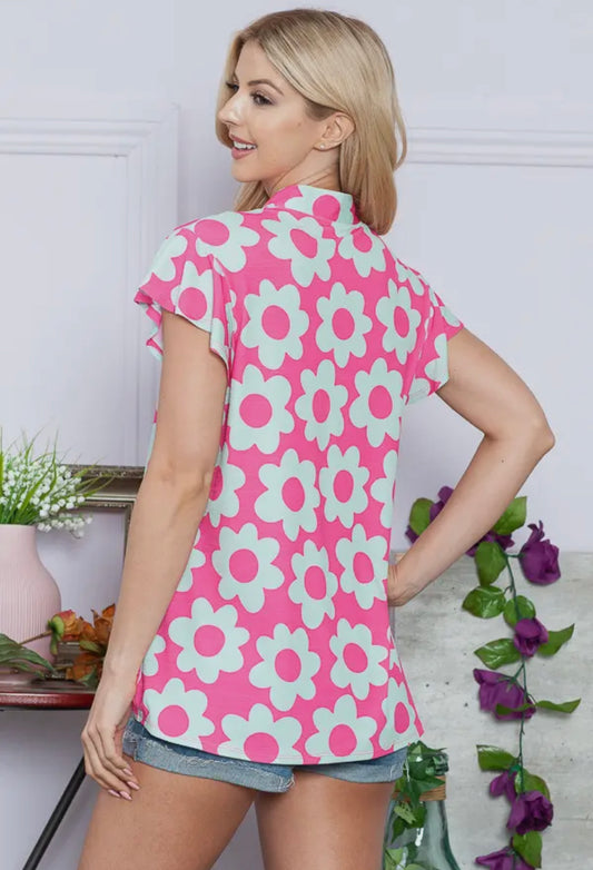 Flower Power blouse