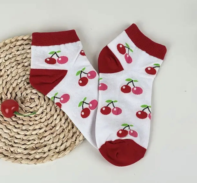 Short Cherry socks
