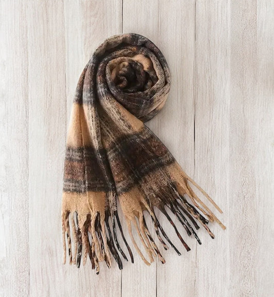 Brown Cozy Scarf
