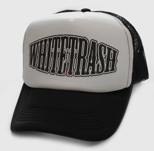 White Trash Trucker Hat by Toxico