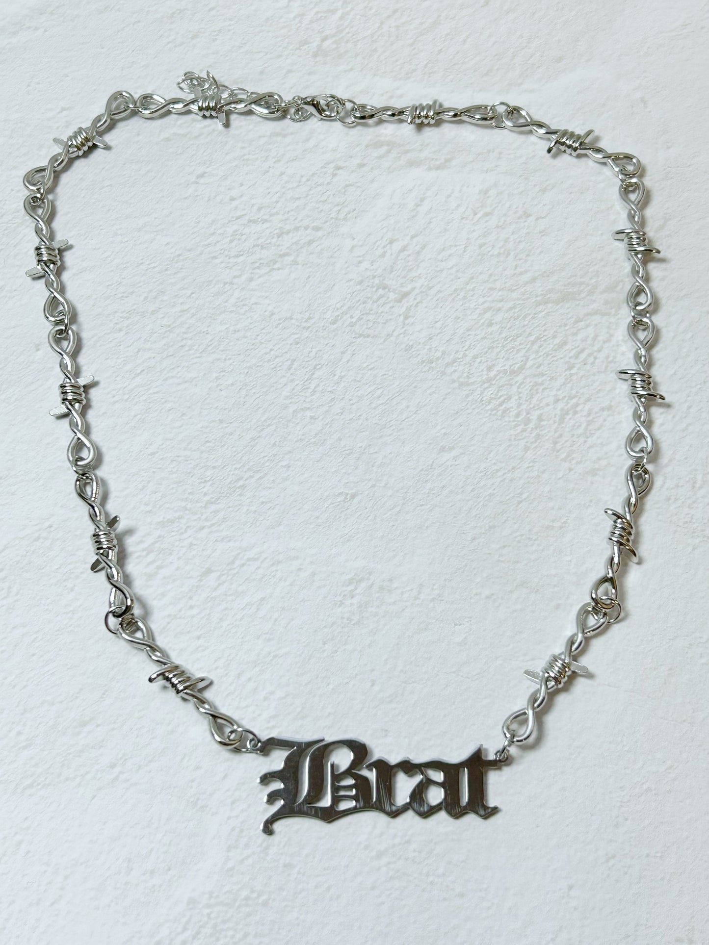 Brat Barb Wire  Necklace