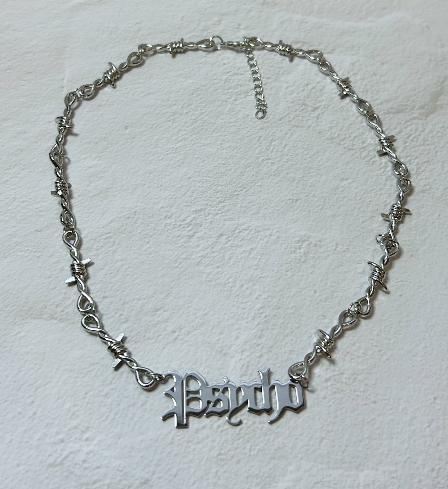 Psycho Barb Wire  Necklace