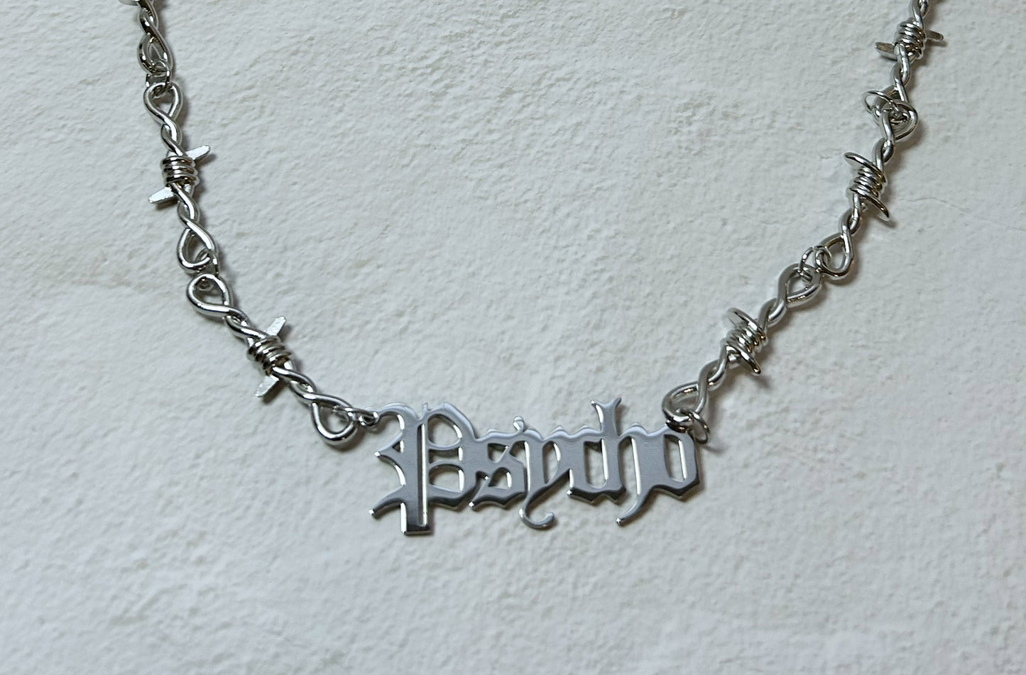 Psycho Barb Wire  Necklace