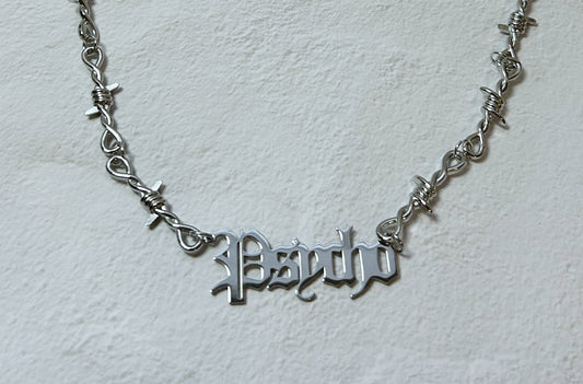 Psycho Barb Wire  Necklace