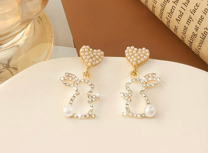 Bunny Heart earrings